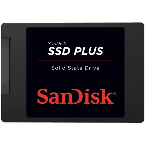 SSD 240GB Sandisk Plus, SATA III, Leitura: 530MB/s e Gravação: 440MB/s - SDSSDA-240G-G26