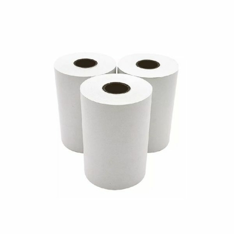 Bobina termica, 57mm x 12m x 1v, Branca, Com 6 Unidade - 33018 - PRATIK