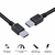 Cabo USB AM x AM 2.0, 480 Mbps, 5V 500mA, 2.0 M, Preto - PUAM2-2 - Pcyes na internet