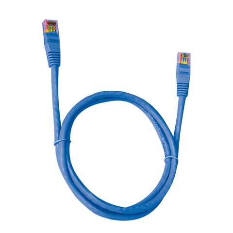 Cabo de Rede Patch Cord, Cat5e, 26awg, 1,5 M, Azul - CAT5E15BL - Pluscable