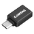 Adaptador Conversor USB-C M X USB A F 3.0, 5Gbps, Compacto e Portatil, Preto - 20129333 - Comtac