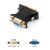 Adaptador Conversor DVI-I Macho X VGA Fêmea 24+5, ADVF-DVII - ADP-DVIVGA10BK - Pluscable - comprar online