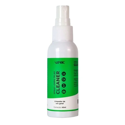 Clean Limpa Telas, Para notebooks, TVs, tablets, smartphones, vidros, 60ml - VKLT60 - Vinik