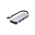 Cabo Conversor USB-C x HDMI Fêmea, USB 3.1, 12CM - HU-D50GY - C3Tech