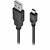 Cabo USB AM x Mini USB, 480 Mbps, PVC, Emborrachado, 2 M, Preto - 23565 - Vinik