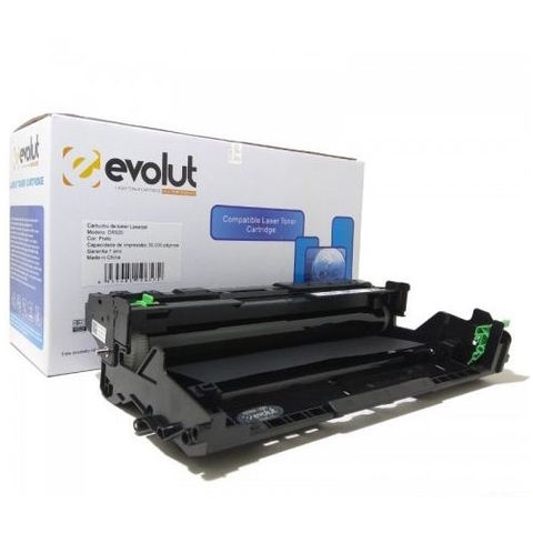Cartucho Cilindro Compatível Brother DR3422/DR3440/DR3472/DR820/DR850/DR880, 30K - Evolut