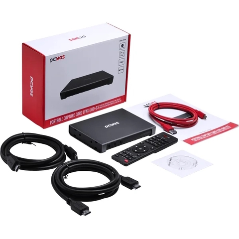 Placa de Captura Portátil LYNX UHD-03 Dual, MJPEG / YUY2 - UHD-03 - Pcyes