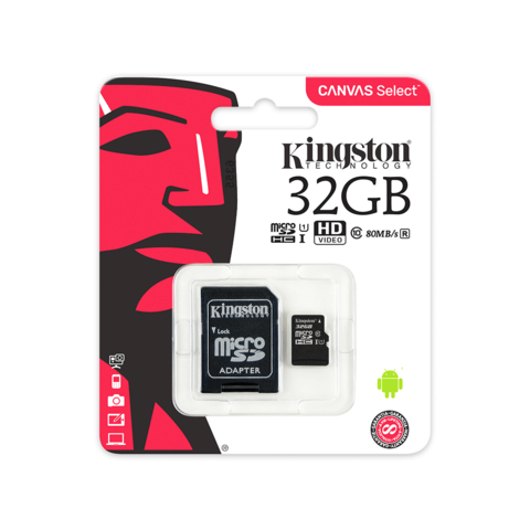 Cartão de Memória, 32GB, MicroSD Canvas Select Plus - SDCS2/32GB - Sandisk