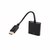 Cabo Conversor Displayport Macho x HDMI Fêmea, Preto - KE-CBS0104 - KROSS ELEGANCE - comprar online