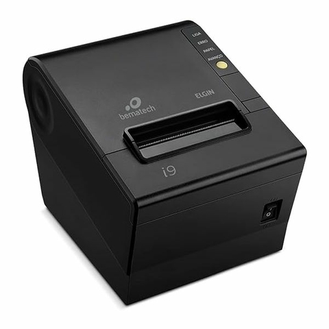Impressora Térmica I9 Full, USB, USB + serial, 203DPI, Preto - 46I9USECKD06 - Elgin