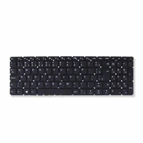 Teclado Notebook, Lenovo Ideapad, ABNT2, Sem Moldura, 110-15IBR, Preto - TC898 - Bringit