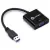Cabo Conversor, USB M 3.0 x VGA F, 20cm, Preto - 35701 - Vinik - comprar online