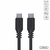 Cabo USB TYPE-C x TYPE-C, 5V 3A (15W), 480 Mpbs, 2 M, Preto - PUCP-02 - Pcyes - comprar online