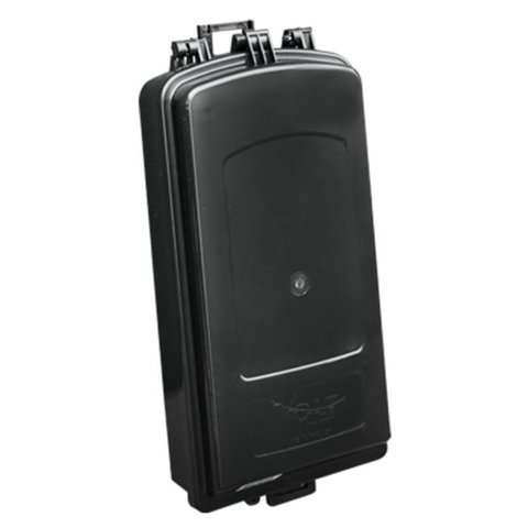 Caixa Hermetica Padrao Telecom MOD.002, Preta, Volt - 11.01.001