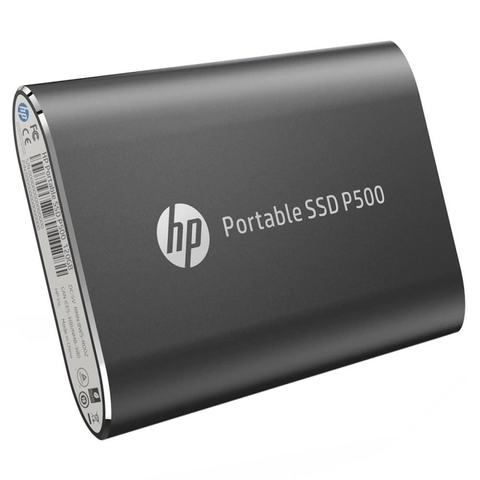 SSD 120GB Externo HP P500 Usb 3.1, Portátil, Leituras 380mb/s E Gravações 200 Mb/s