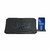 Suporte Base Para Notebook 15,6", USB, Iluminação LED azul, C/cooler duplo - NBC-40BK - C3Tech - comprar online