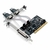 Placa PCI Express, 2 Serial + 1 Paralela, 32 ou 64bit - GA129 - Multilaser