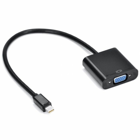 Cabo Conversor, Mini Displayport M x VGA F, 30 cm, Preto - 23405 - Vkoem