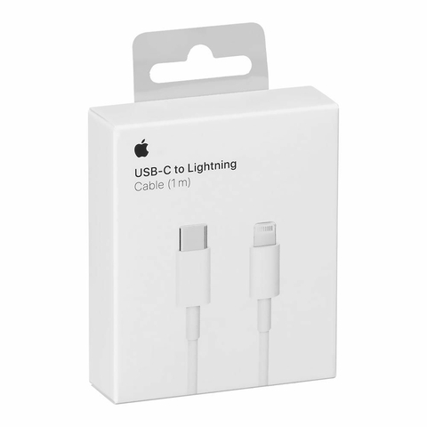 Cabo USB TYPE-C x Lightning Compativel iPhone, iPad ou iPod, 1 M, Branco - MQGJ2ZM/A