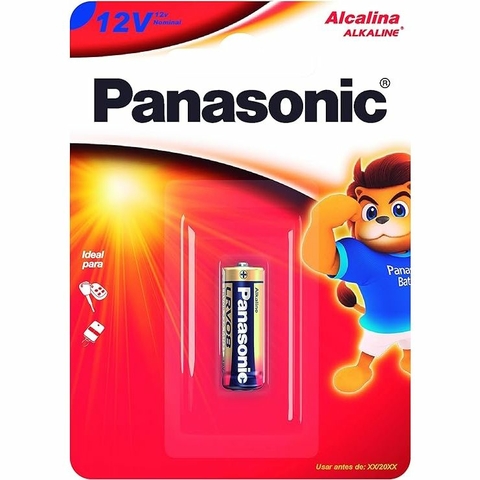 Bateria Alcalina, 12V, A23, Blister Com 1 - LRV08-1B - Panasonic