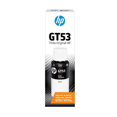 Refil Tinta HP GT53BK, Preto, 90ml, Smart Tank 517, 532, 617, Deskjet GT5822, Ink Tank 416, 116, Original - 1VV22AL