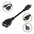 Cabo Otg Mini USB x USB F, 3V, 5 Pinos, 15 cm, Preto - MAX ADP MINI 5P - Oem - comprar online