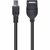 Cabo Otg Micro USB x USB F, 15 cm, Android 4.2 ou superior, Preto - UFMU-OTG - Vinik