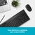 Kit Teclado + Mouse, USB, Bluetooth ou Wireless, ABNT2, 1300 DPI, Preto - RA003 - Rapoo - comprar online
