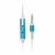Fone De Ouvido, C/Microfone, Intra-Auricular, C/Fio, P2, Azul - PH060 - Multilaser na internet