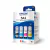 Kit com 4 Garrafas de Tinta 4 Cores Epson T544-4, L1110, L1250, L3110, L3150, L3250, L5190, Original 65ml