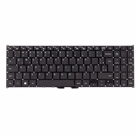 Teclado Notebook, Samsung, ABNT2, Sem Moldura, NP550XDA, Preto - TC1019 - Bringit