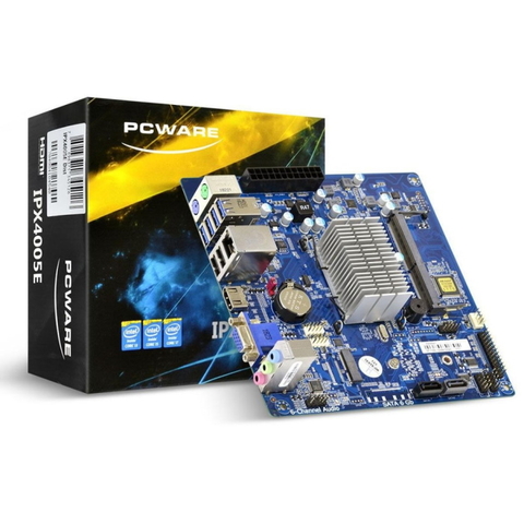 Placa Mae Pcware IPX4005E, DDR64, Celeron J4005 Mini - ITX
