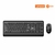 Kit Teclado + Mouse, USB, ABNT2, Win XP/7/8/10, 1200 DPI, Preto - KW202 - Lecoo - comprar online