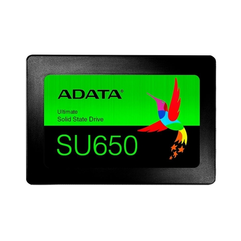 SSD 240GB Adata SU650, SATA III, Leitura: 520MB/s e Gravação: 450MB/s - ASU650SS-240GT-R
