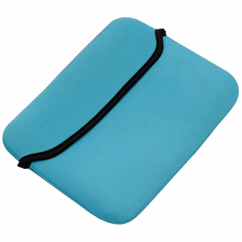 Case Neoprene Para Tablets, Leve e Prática, Use dos 2 lados, Preto/Azul - NB8101 - Integris