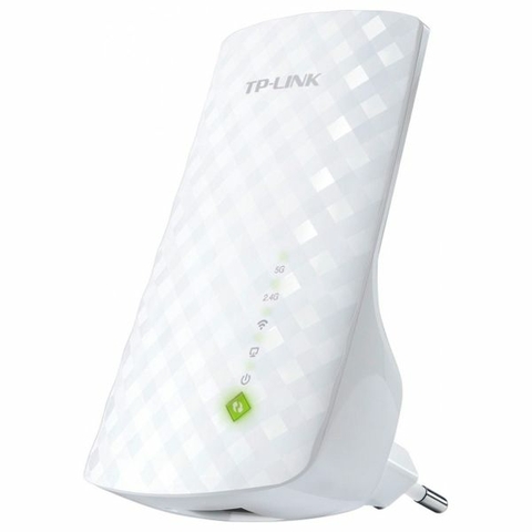 Repetidor Wireless TP-Link Portatil Mesh AC750, 300Mpbs 2.4GHz, 433Mbps 5GHz, Branco - RE200