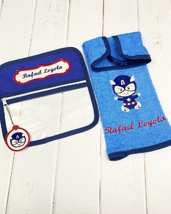 set jardín capitán América bebe