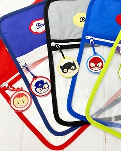 Bolsita Transparente Super Heroes - comprar online