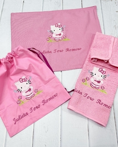 set jardín hello kitty