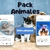 Pack editable animales