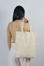 Tote Bag de Gabardina Cruda 38x40cm con Base - Bolsa Ecológica en internet