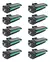 KIT 10X TONER COMP. SAMSUNG MLT D111L 1.8K