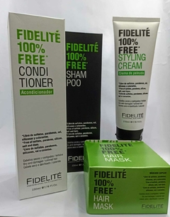 Fidelité Shampoo 100% Free libre de sulfatos, parabenos, sal, sciliconas y colorantes. x 230ml en internet