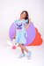 Imagem do Vestido Tema Stitch E Bolsinha Mini Fashion Luxo