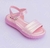 SANDÁLIA PAMPILI CANDY ROSE HOLOGRÁFICO - comprar online