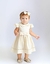 VESTIDO FEMININO BRANCO BATIZADO