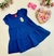 VESTIDO FEMININO AZUL KYLY
