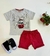 CONJUNTO MASCULINO INFANTIL TRENZINHO - comprar online
