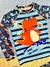 CONJUNTO MASCULINO PROTEÇÃO UV DINOSSAURO LARANJA na internet