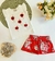 CONJUNTO INFANTIL FEMININO COM APLIQUE DE FLORES MILON - comprar online
